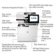 HP Imprimante multifonction LaserJet Enterprise Flow M634h – monochrome – Ethernet – copieur et scanner — image 6