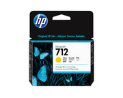 HP Cartouche d'encre DesignJet 712, jaune, 29 ml — image 1