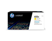HP 655A Toner LaserJet jaune authentique — image 1