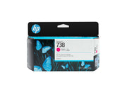 HP Cartouche d’encre DesignJet 738, magenta, 130 ml — image 1