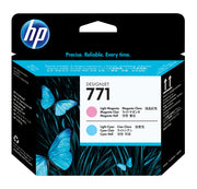 HP 771 tête d'impression DesignJet magenta clair/cyan clair — image 2