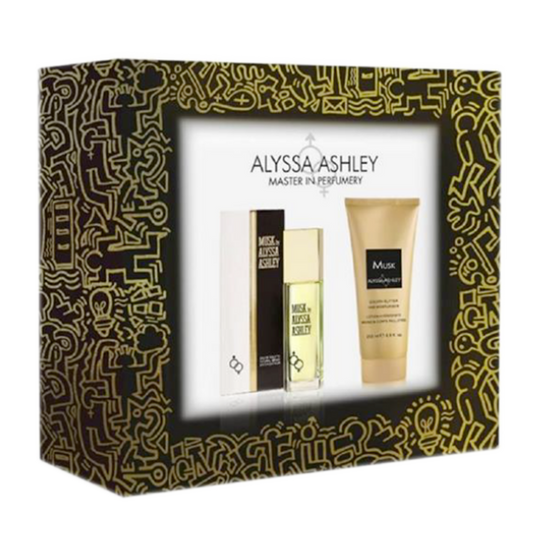 MUSK Coffret Eau de toilette + Lotion pailletée