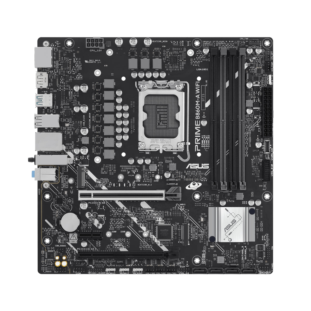 ASUS PRIME B860M-A WIFI-CSM carte mère Intel B860 LGA 1851 (Socket V1) micro ATX