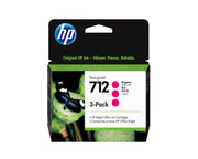 HP Pack de 3 cartouches d'encre DesignJet 712, magenta, 29 ml — image 1