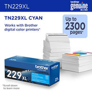 Brother TN-229XLC Cartouche de toner 1 pièce(s) Compatible Cyan — image 3