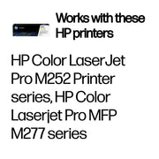 HP 201A toner LaserJet Jaune authentique — image 3