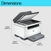 HP LaserJet M234sdw Sans fil Multifunction Noir et blanc Imprimante, Copieur, Scanner; Recto verso — image 7