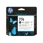 HP Tête d’impression 774 DesignJet noir photo/gris clair — image 1