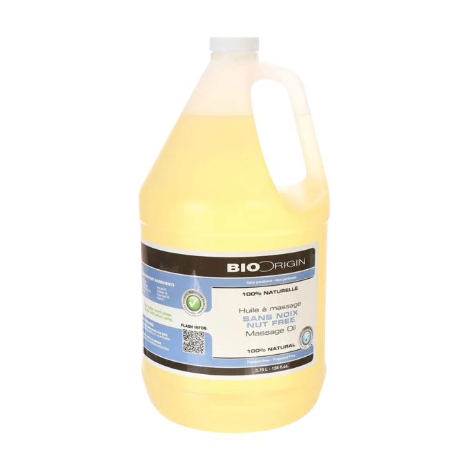 Huile de massage sans noix 3,78 L