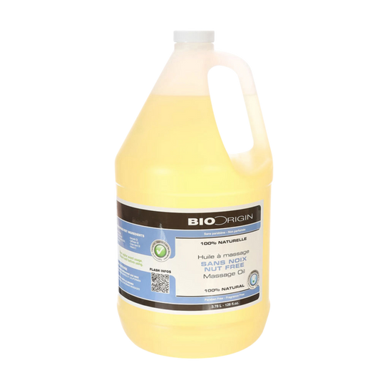 Huile de massage sans noix 3,78 L