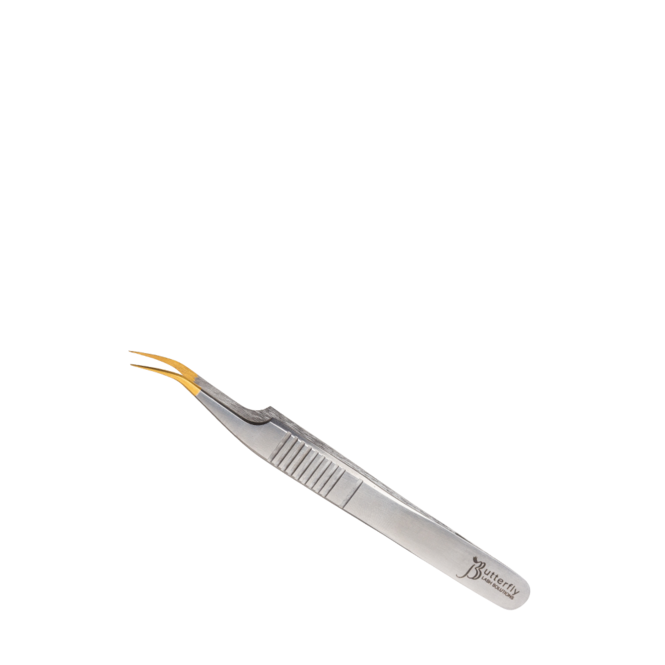 Pince à cils courbée