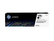 HP 128A toner LaserJet noir authentique — image 2