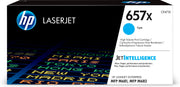 HP Cartouche de toner cyan 657X LaserJet grande capacité authentique — image 1