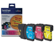 Brother LC613PKS cartouche d'encre 3 pièce(s) Original Rendement standard Cyan, Magenta, Jaune — image 2