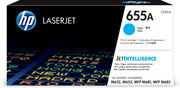 HP 655A Toner LaserJet cyan authentique — image 1