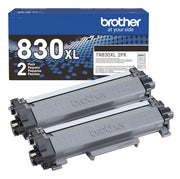 Brother TN-830XL2PK Cartouche de toner 2 pièce(s) Original Noir — image 2
