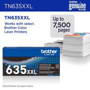 Brother TN-635XXLBK Cartouche de toner 1 pièce(s) Original Noir — image 3