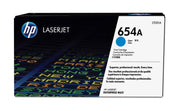 HP 654A toner cyan authentique LaserJet — image 1