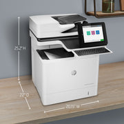 HP Imprimante multifonction LaserJet Enterprise Flow M634h – monochrome – Ethernet – copieur et scanner — image 8