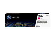 HP 128A toner LaserJet magenta authentique — image 2