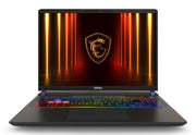 MSI Vector 16 HX AI A2XWIG-058US Intel Core Ultra 9 275HX Ordinateur portable 40,6 cm (16 po) Quad HD+ 32 Go DDR5-SDRAM 2 TB SSD NVIDIA GeForce RTX 5080 Wi-Fi 6E (802.11ax) Windows 11 Pro Gris