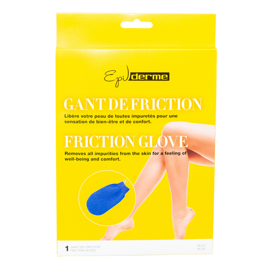Gant de friction - Bleu