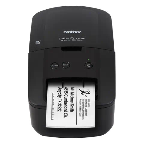 Brother QL-600 imprimante pour étiquettes Thermique directe 300 x 600 DPI Avec fil DK — image 1