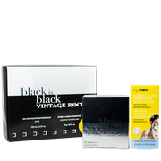 Coffret Vintage Rock & Épilderme Eau de toilette + Barre à raser noir is noir