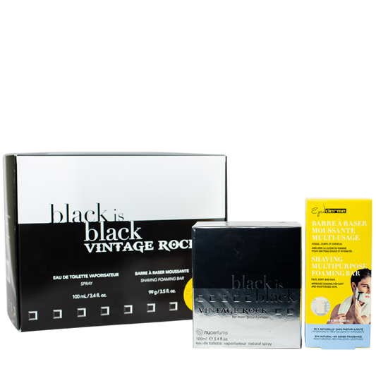 Coffret Vintage Rock & Épilderme Eau de toilette + Barre à raser