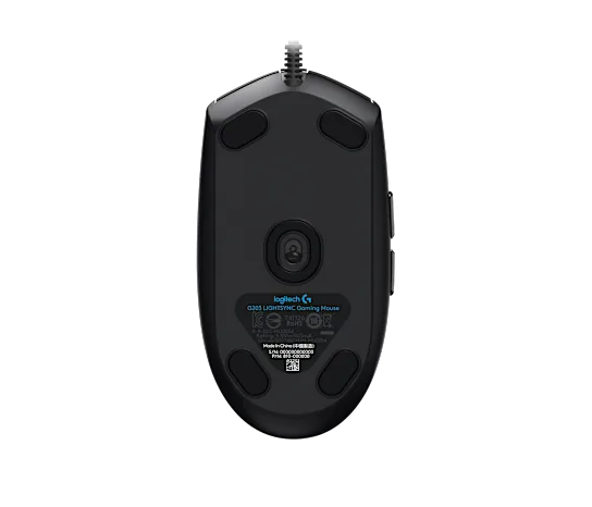SOURIS DE JEU G203 LIGHTSYNC NOIRE