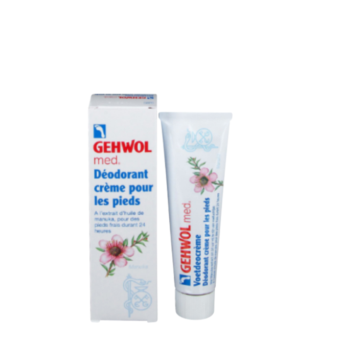 Déodorant crème pour les pieds
