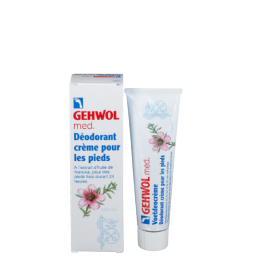 Déodorant crème pour les pieds