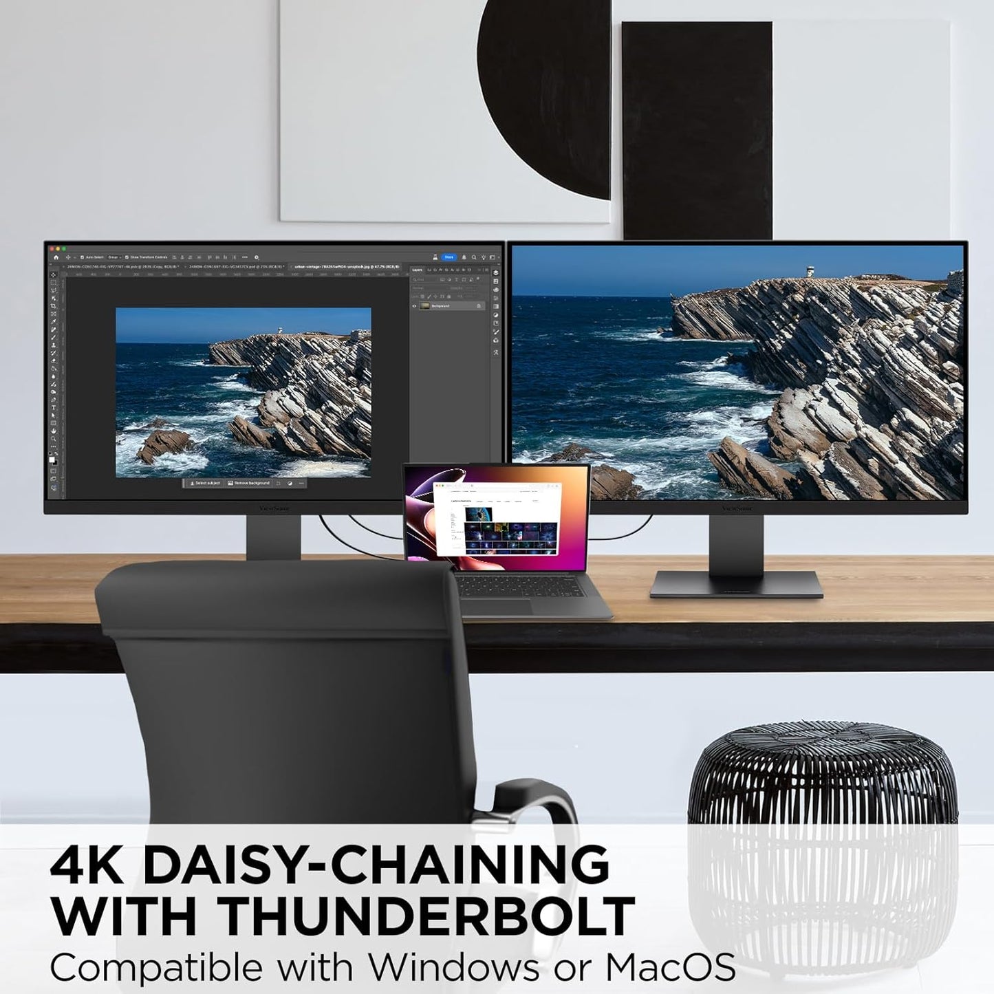 ViewSonic VP3276T-4K moniteur 32 po 4K UHD