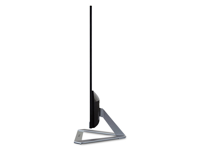 ViewSonic Moniteur ultra-fin Full HD 24 pouces, technologie de panneau IPS SuperClear, entrées polyvalentes HDMI, DisplayPort et VGA, haut-parleurs intégrés doubles.