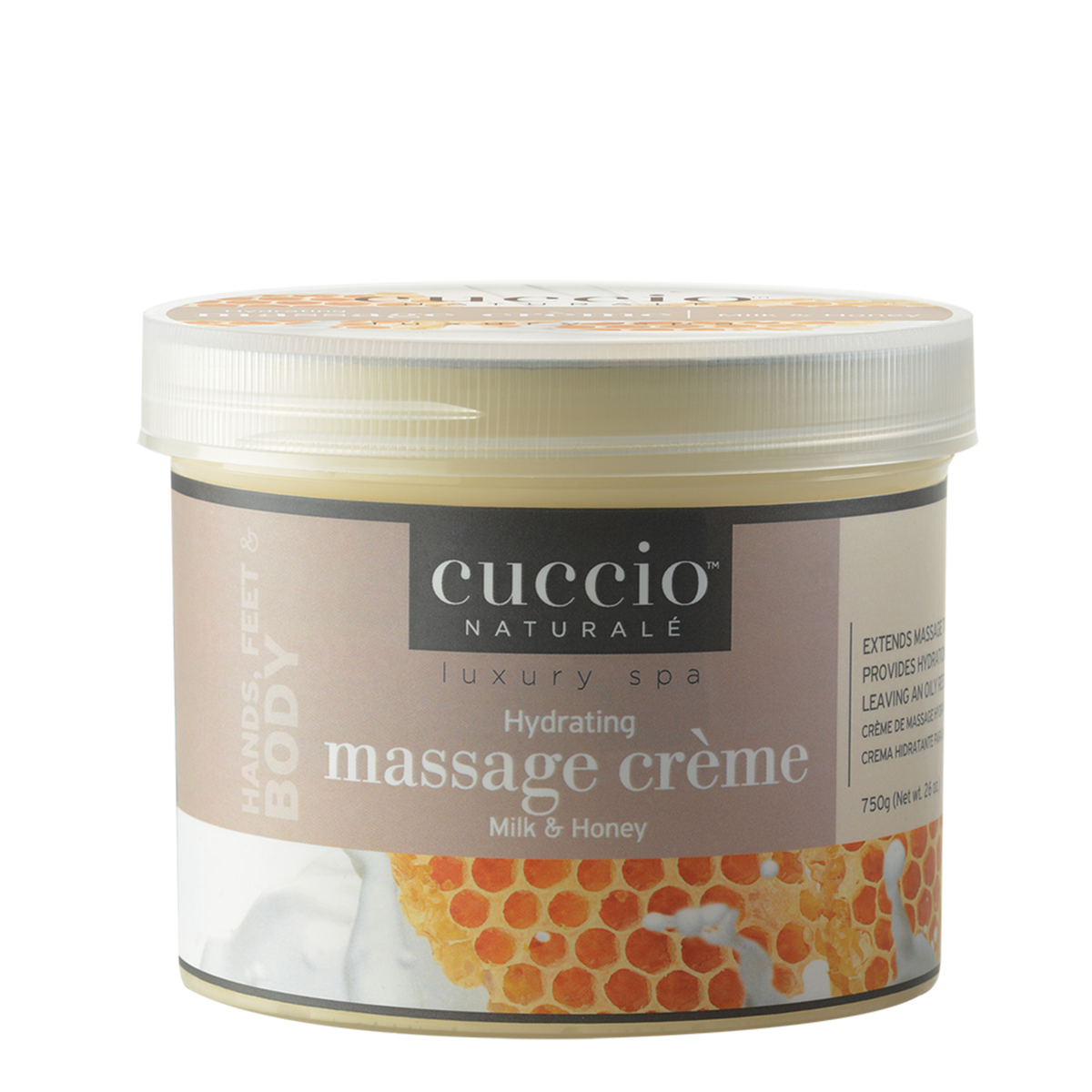 Crème de massage Cuccio