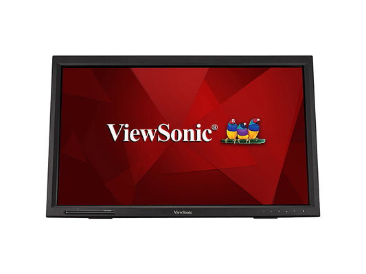 ViewSonic Écran tactile IR 10 points de 24 pouces, résolution Full HD 1920x1080.