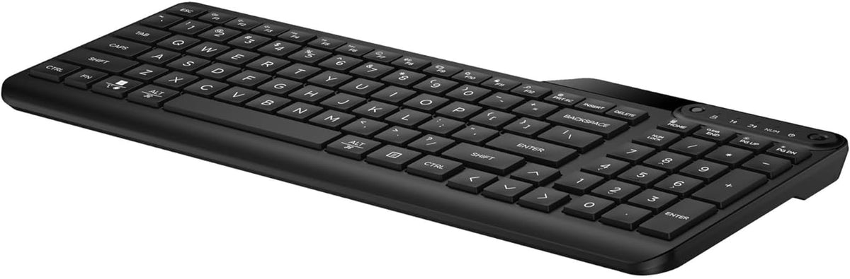Clavier HP 475 — double mode, Bluetooth / sans fil, anglais