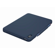 Étui clavier Logitech Rugged Combo 4 Touch pour iPad 10e génération — bleu