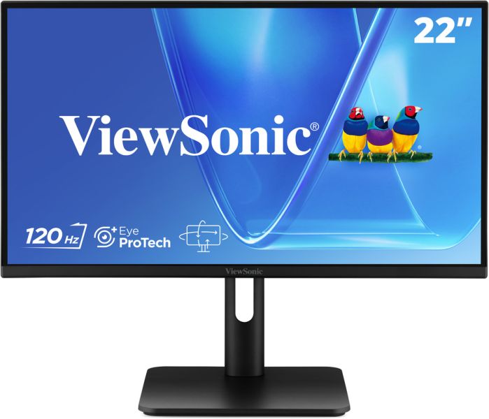 ViewSonic MONITEUR VIEWSONIC 22 POUCES 1080P ERGONOMIQUE VA AVEC HDMI, DP ET VGA.