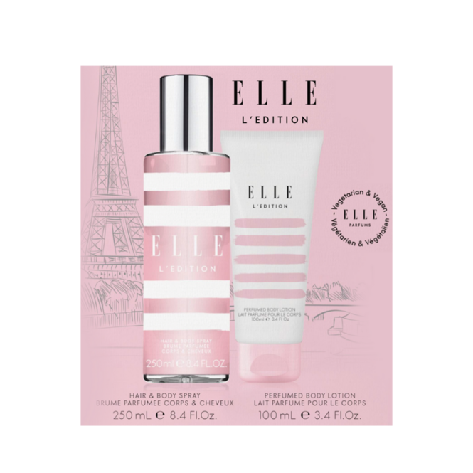 Coffret ELLE L’Édition — brume parfumée et lotion