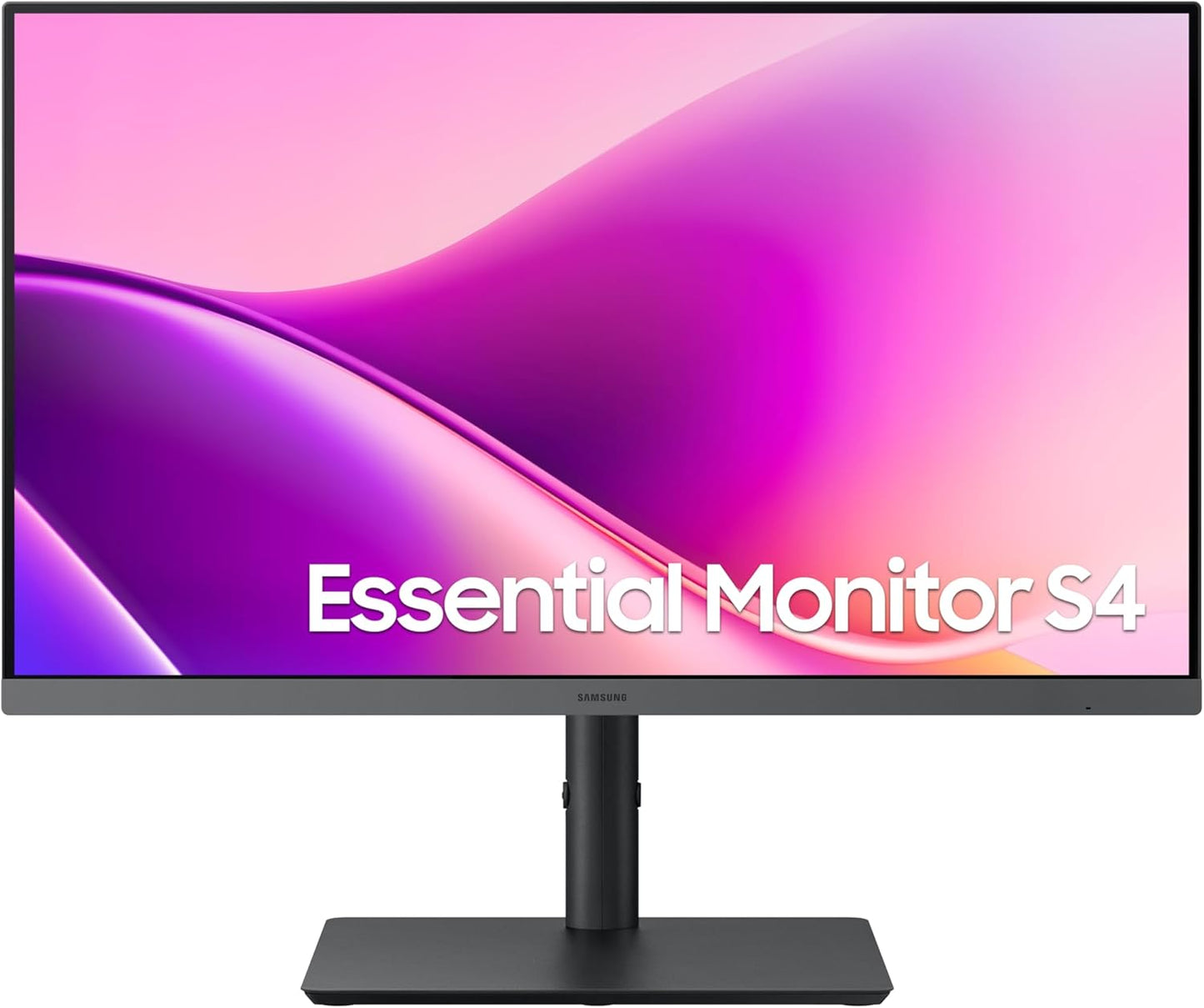 Samsung LS27F434UANXZA Moniteur professionnel FHD S4 de 27 po avec taux de rafraîchissement de 100 Hz, mode jeu, panneau IPS, design ergonomique, garantie de 3 ans