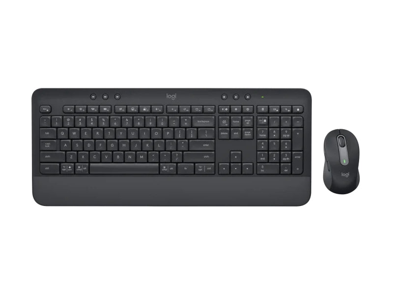 Logitech Signature MK650 Combo - Clavier, Souris - QWERTY - Périphérique d'entrée / Nombre de touches : 118 - Sans fil - USB - Graphite - Le Signature MK650 Combo