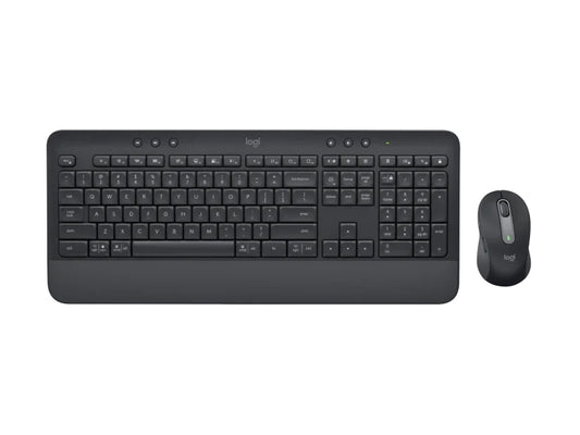 Logitech Signature MK650 Combo - Clavier, Souris - QWERTY - Périphérique d'entrée / Nombre de touches : 118 - Sans fil - USB - Graphite - Le Signature MK650 Combo