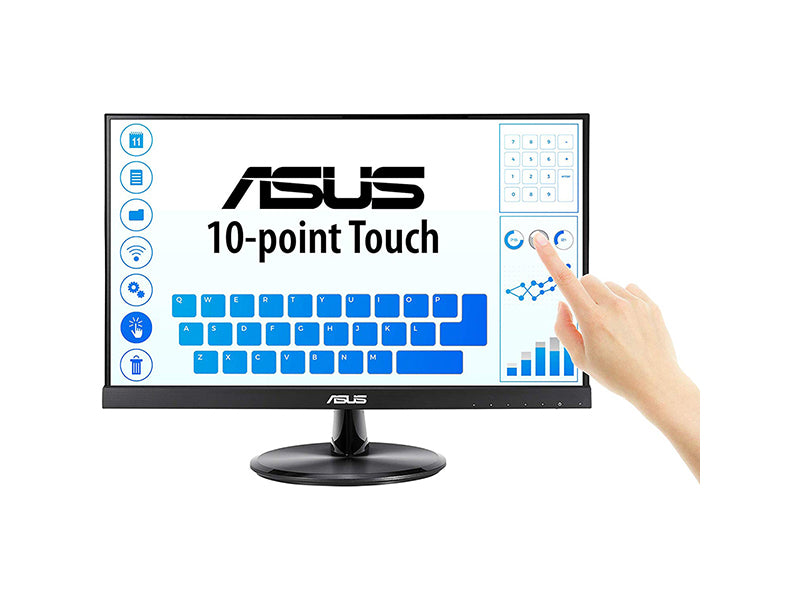Asus Moniteur Tactile 10 Points Ips Full Hd 21,5 Po (1920X1080)