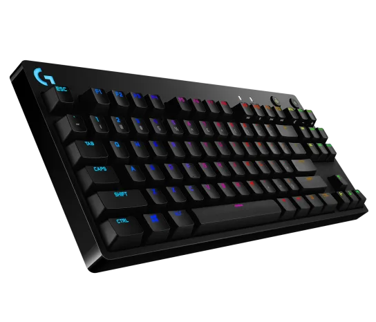 Clavier gaming mécanique Logitech G PRO - Dewey Clicky