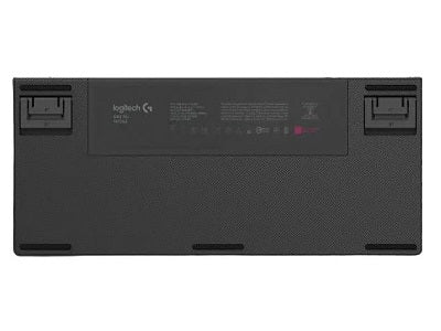 Logitech Gaming 515 TKL Clavier de jeu filaire à profil bas, RVB entièrement personnalisable, touches PBT à double tir, commutateurs tactiles/marron – Noir