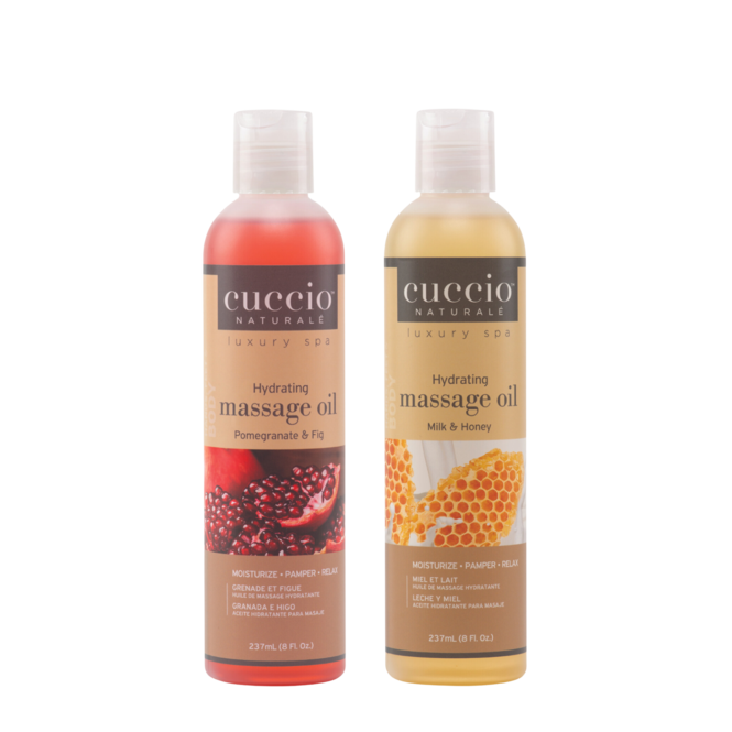 Huile de massage hydratante