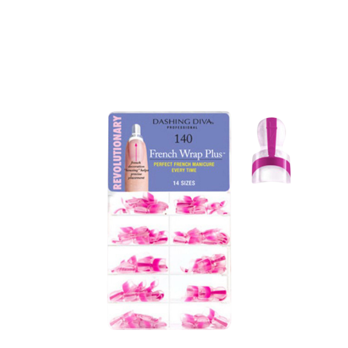Embouts French Wrap de couleur