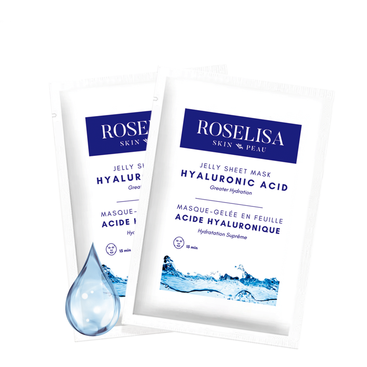 Roselisa Masque en feuille