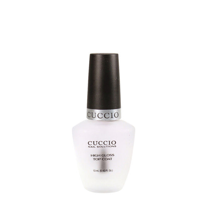 Finition haute brillance Cuccio — vernis à ongles